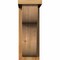 Ekena Millwork Carmel Rough Sawn Corbel w/Backplate, Western Red Cedar, 6"W x 12"D x 16"H COR06X12X16CAR01RWR - alternate 3